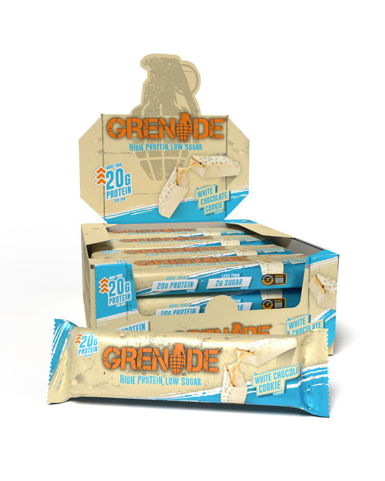 12 x Grenade Bars Protein Packed Whats Flavour - Full Case