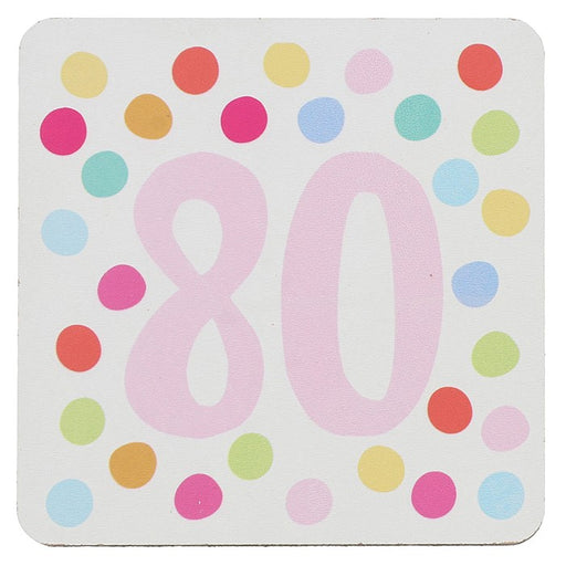 Wendy Jones-Blackett Multi Dot 80 Coaster