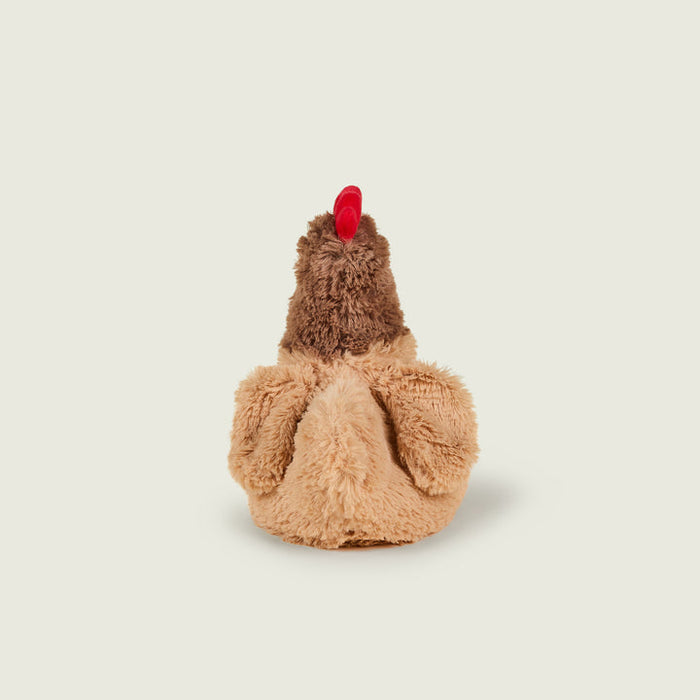 Brown Hen by Warmies® Hug Me, Warm or Cool Plush