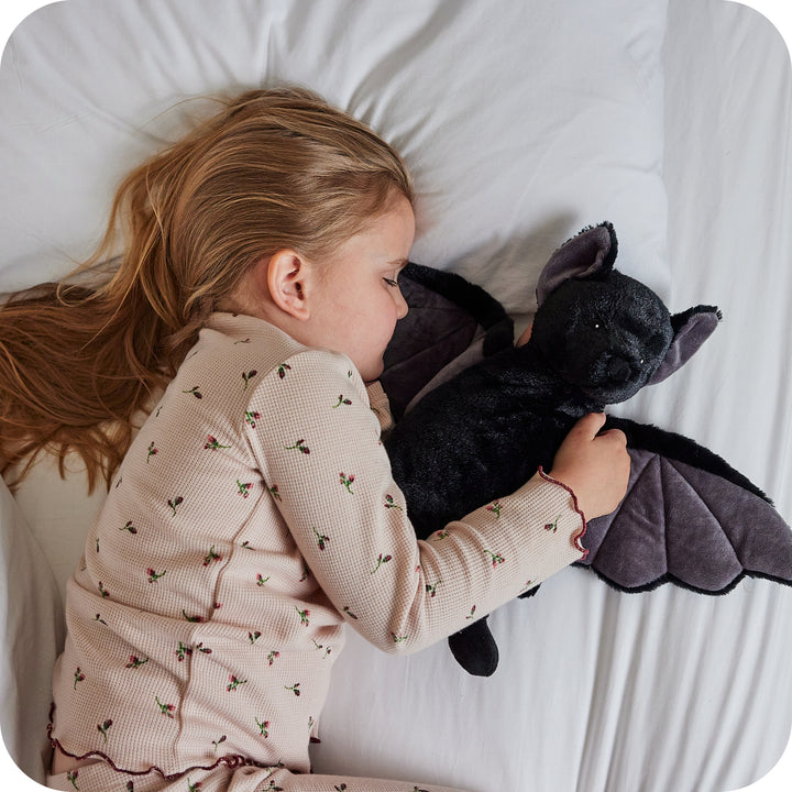 Black Bat by Warmies® Hug Me, Warm or Cool Plush