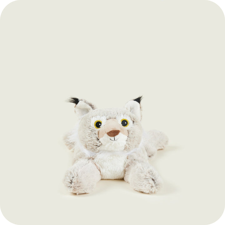 Bobcat by Warmies® Hug Me, Warm or Cool Plush