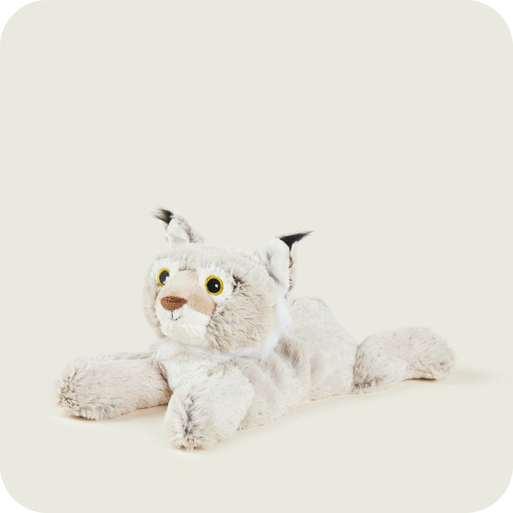 Bobcat by Warmies® Hug Me, Warm or Cool Plush