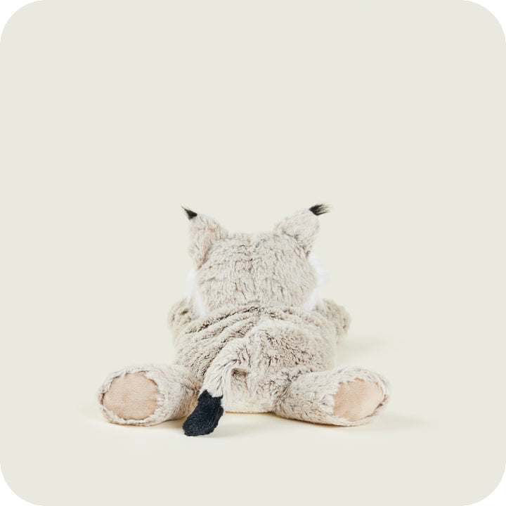Bobcat by Warmies® Hug Me, Warm or Cool Plush