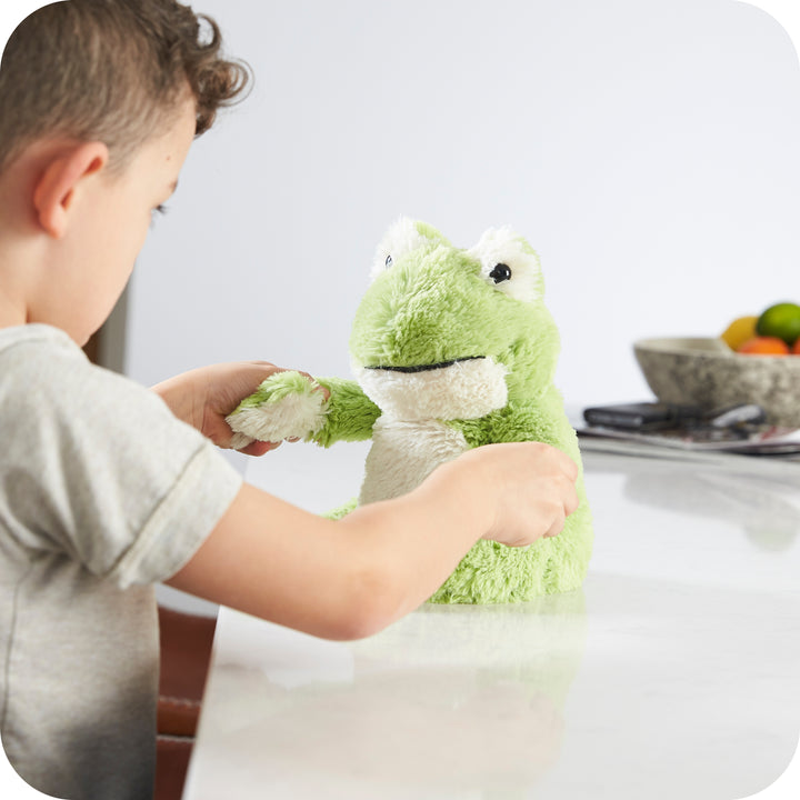Warmies® Frog Microwavable Warm/Cool Plush