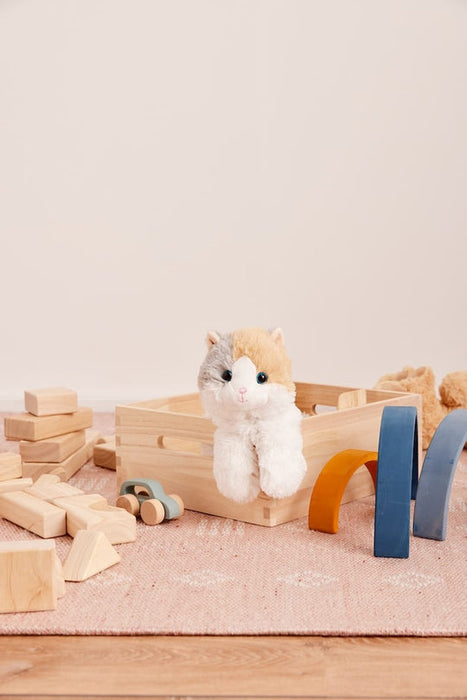 Ginger Cat by Warmies® Hug Me, Warm or Cool Plush