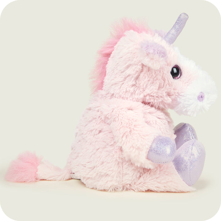 Warmies® Sparkly Pink Unicorn Microwavable Warm/Cool Plush