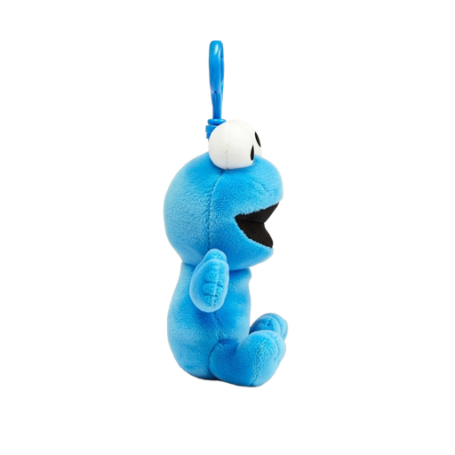 Ty Key Clip - Cookie Monster (Sesame Street) soft toy - left side