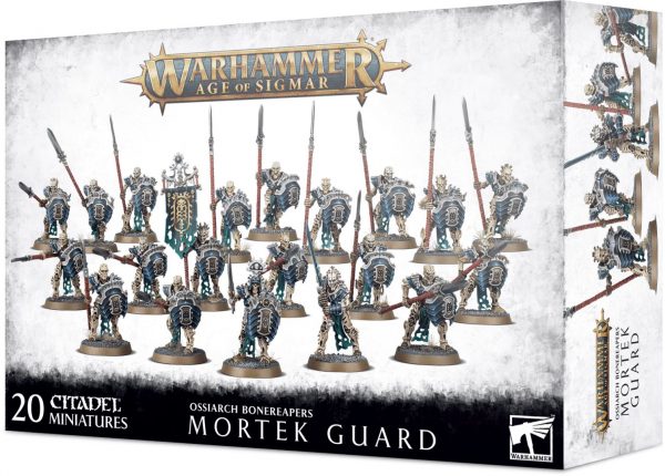 Warhammer Age of Sigmar Ossiarch Bonereapers - Mortek Guard