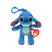 Ty Key Clip - Stitch (Disney Lilo & Stitch) soft toy - front