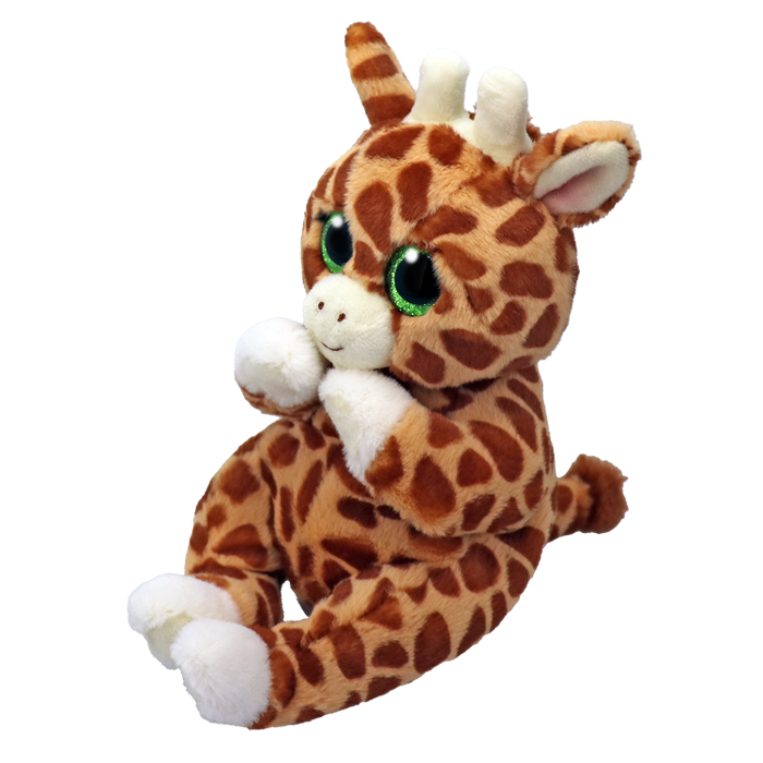 Ty Beanie Bellies Regular - Tippi the Giraffe soft toy - side