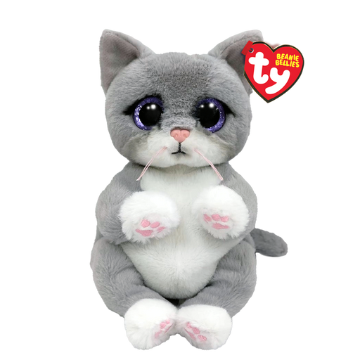 Ty Beanie Bellies Regular - Morgan the Grey Cat