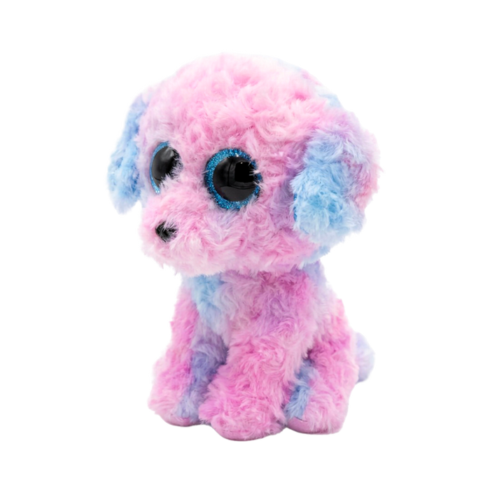 Ty Beanie Boos Regular - Flora the Poodle soft toy - side