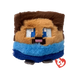 Ty Beanie Bouncer - Steve (Minecraft) soft toy - front