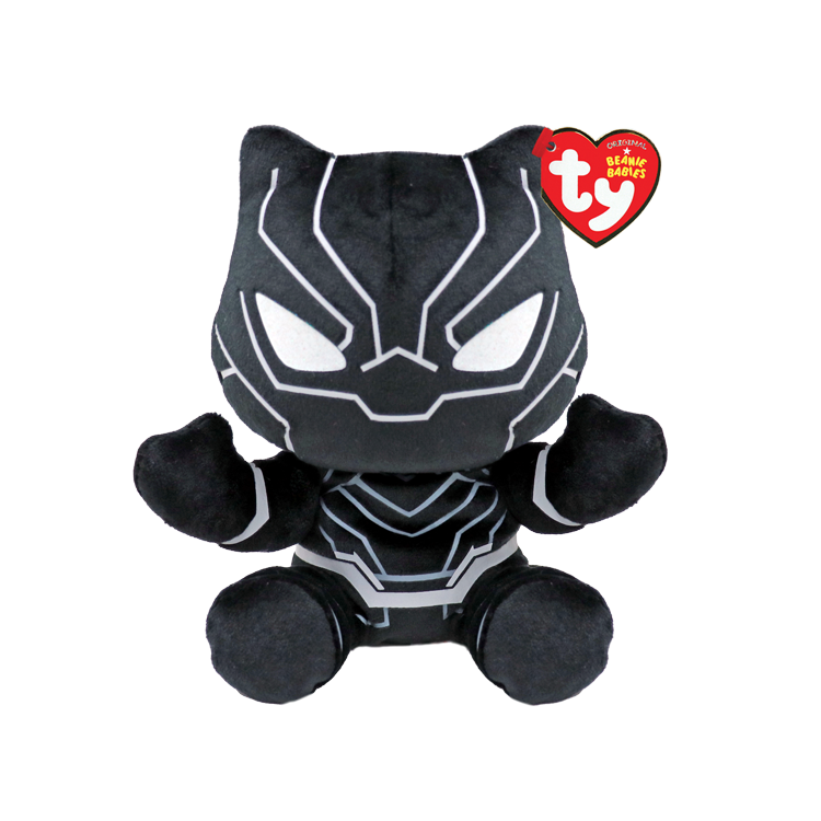 Ty Beanie Babies Regular - Black Panther (Marvel)