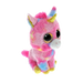 Ty Beanie Boos Regular - Fantasia the Unicorn soft toy - other side