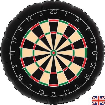 Dartboard Foil Balloon (Optional Helium Inflation)
