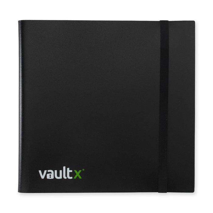 12-Pocket Strap Binder - Black
