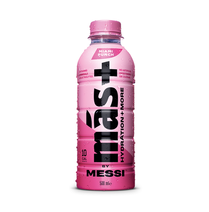 mas+ Hydration + Electrolytes Sports Drink By Messi - 500ml Bottle