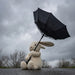 GOSH! White Bunny soft plush toy