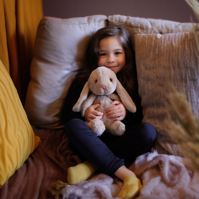 GOSH! White Bunny soft plush toy