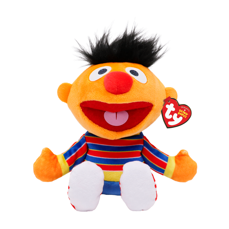 Ty Beanie Babies Regular - Ernie (Sesame Street)
