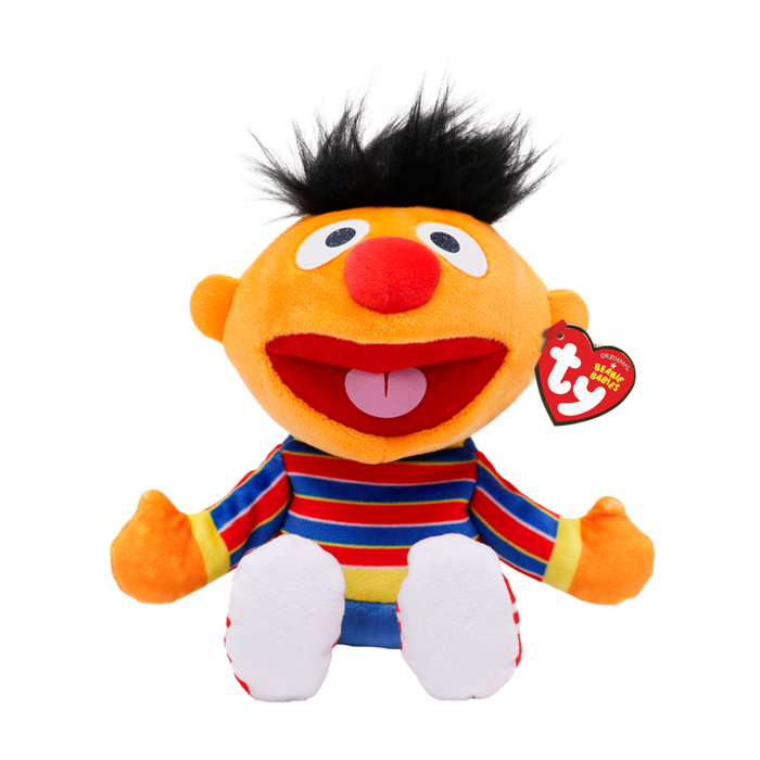Ty Beanie Babies Regular - Ernie (Sesame Street) soft toy - front