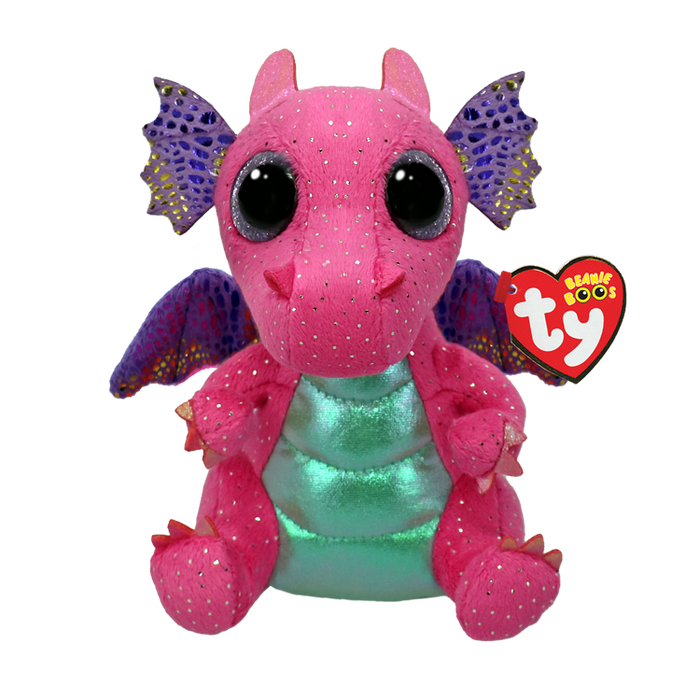 Ty Beanie Boos Regular - Spitfire the Dragon soft toy