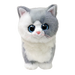 Ty Beanie Boos Regular - Furley the Grey & White Cat