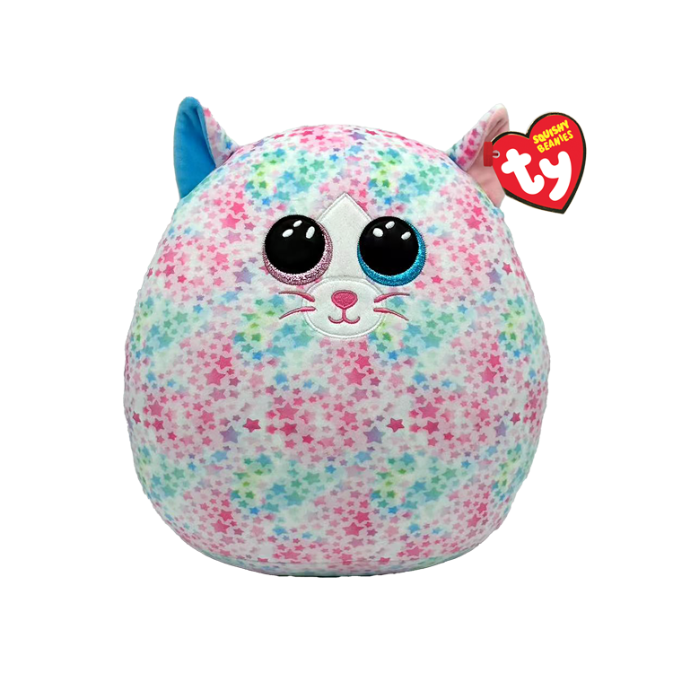 Ty Squishy Beanies 10" - Emma the Cat