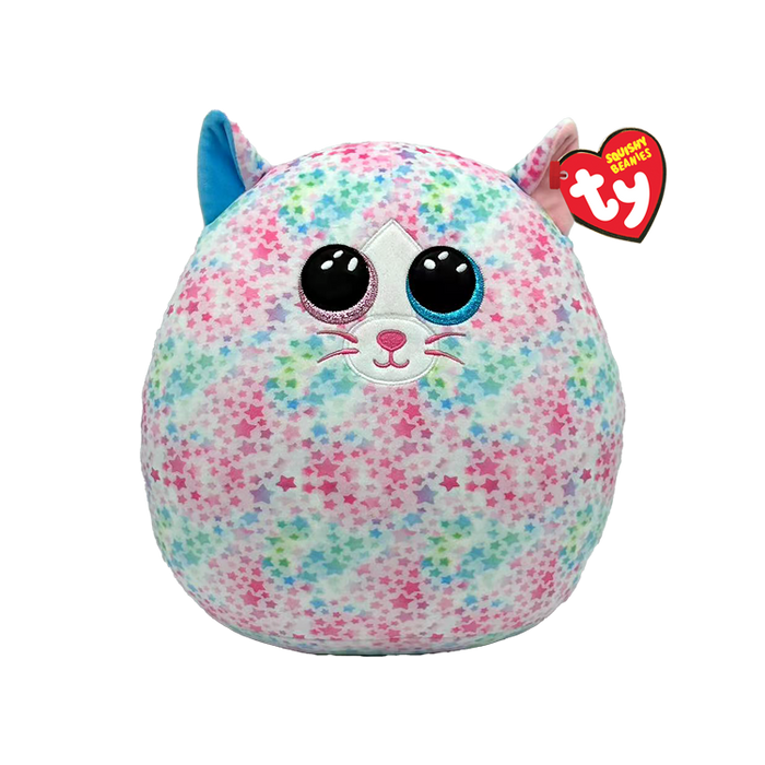 Ty Squishy Beanies 10" - Emma the Cat soft toy