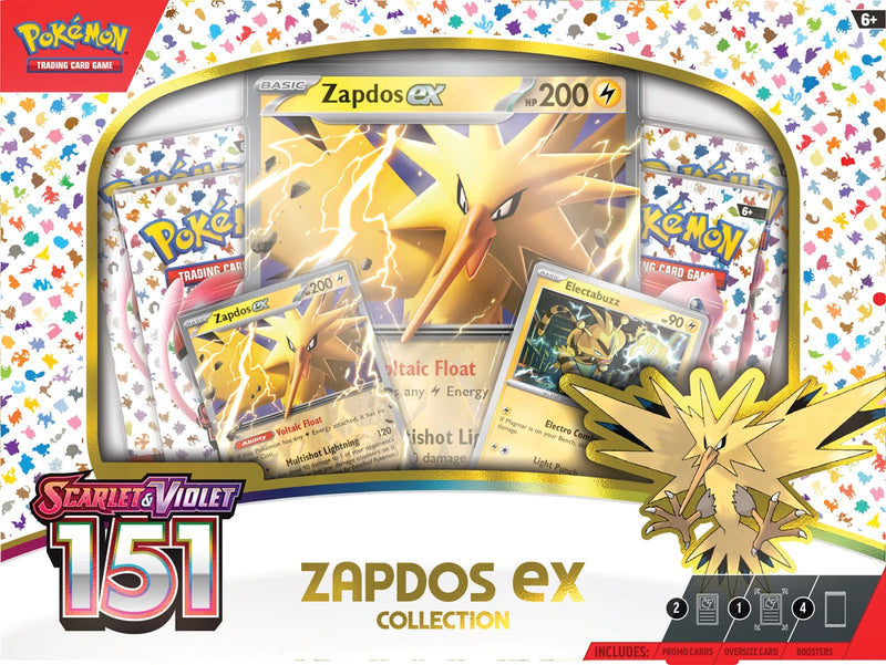 Pokémon TCG: Scarlet & Violet 3.5: 151 – Zapdos Ex Collection