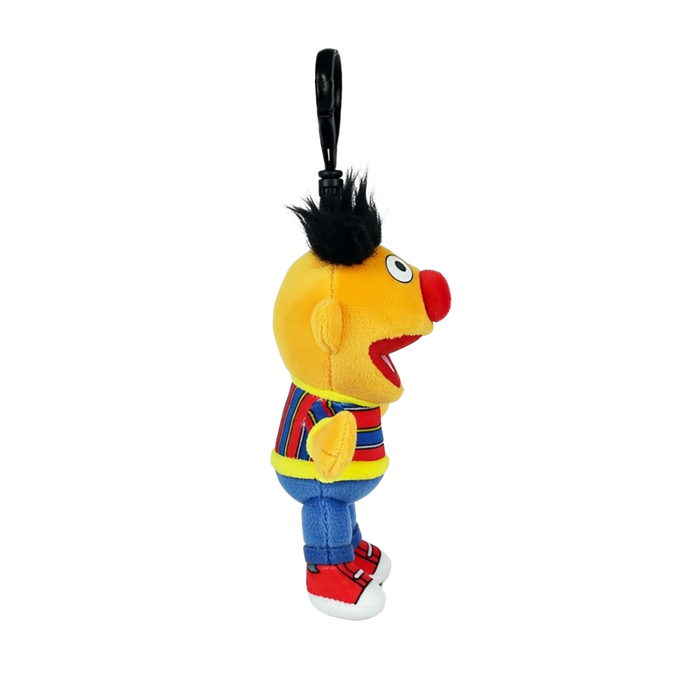 Ty Key Clip - Ernie (Sesame Street) soft toy - left side