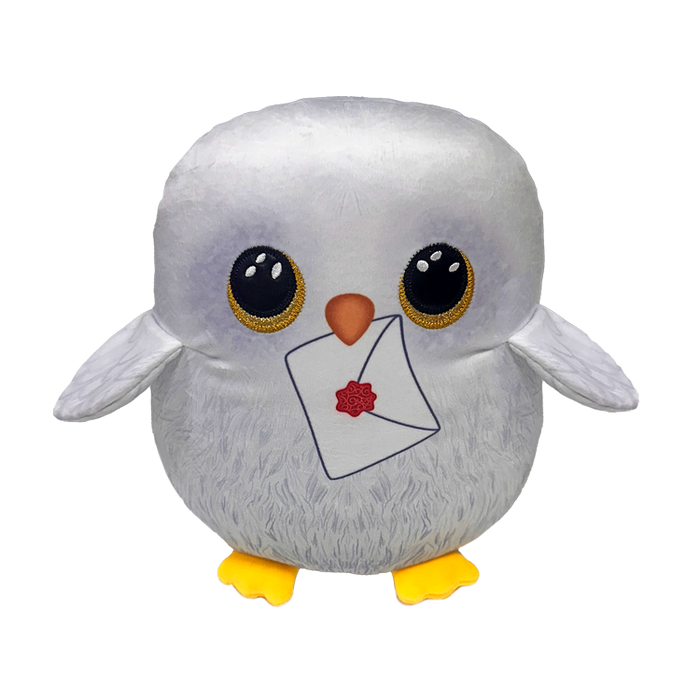 Ty Squishy Beanies 10" - Hedwig (Harry Potter) soft toy - front
