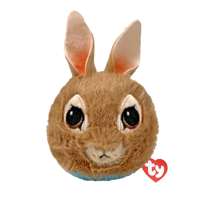 Ty Beanie Bouncer - Peter Rabbit soft toy - front