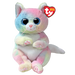 Ty Beanie Bellies Regular - Jenni the Rainbow Cat soft toy