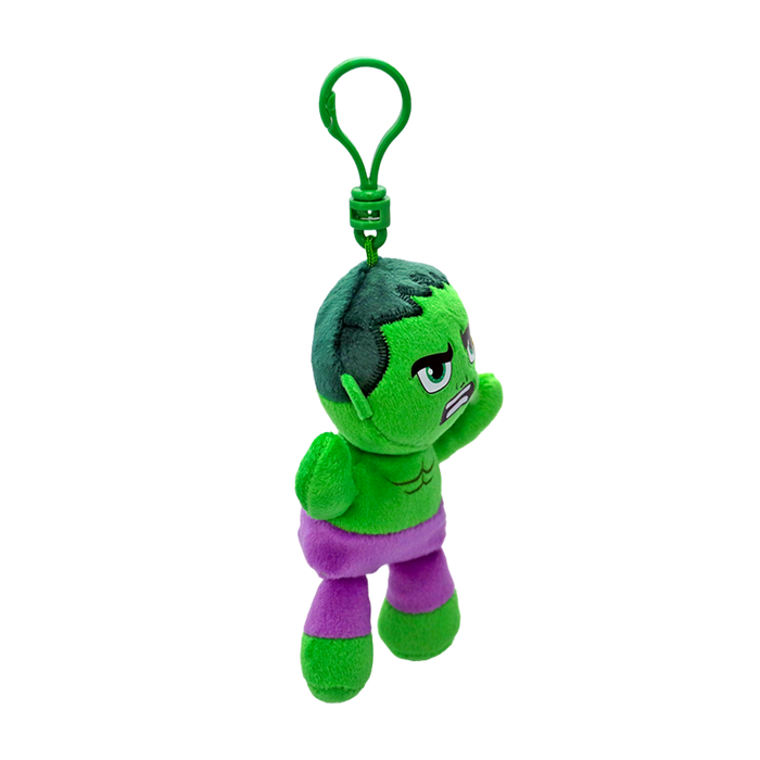 Ty Key Clip - Hulk (Marvel) soft toy - side