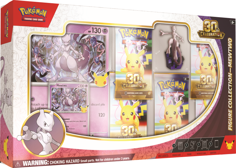 Pokémon TCG: Figure Collection - Mewtwo - 30th Celebration