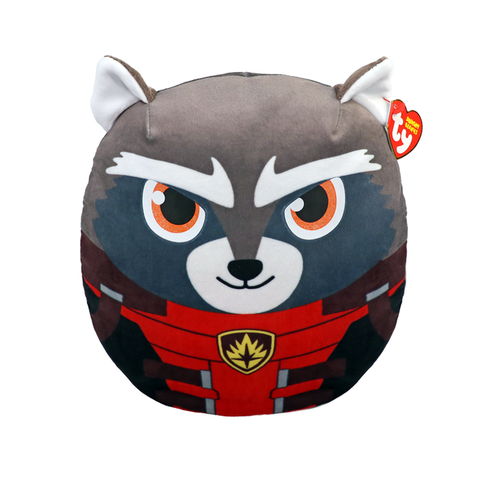 Ty Squishy Beanies 10" - Rocket (Marvel)