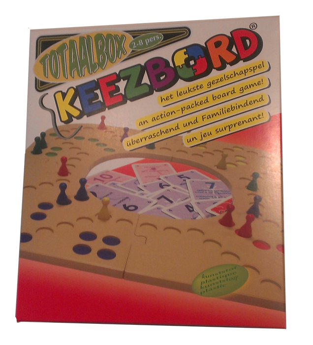 KEEZBORD TotalBox kunststof 2,3,4,5,6,7 or 8 Players