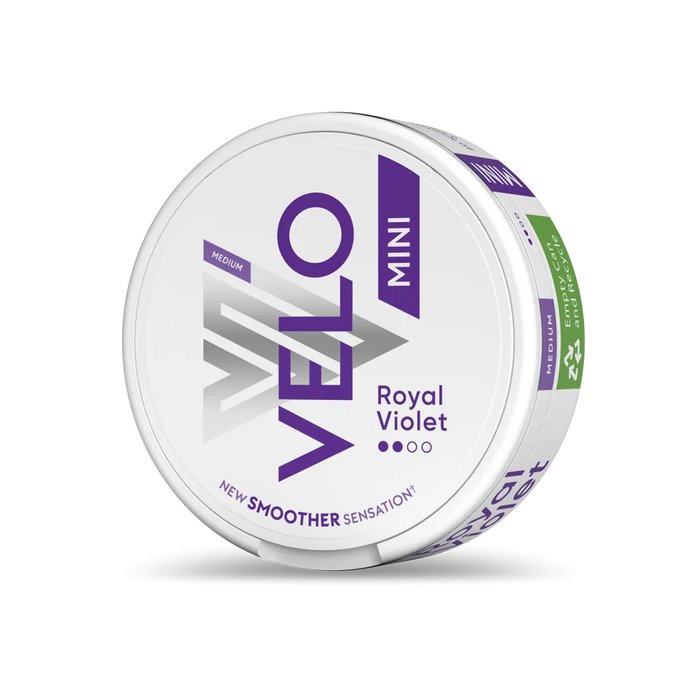 VELO Royal Violet Mini Medium 6mg Nicotine Pouch (Pack of 20) *OOD