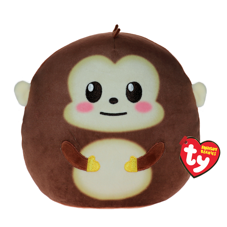 Ty Squishy Beanies 14" - Matteo the Monkey