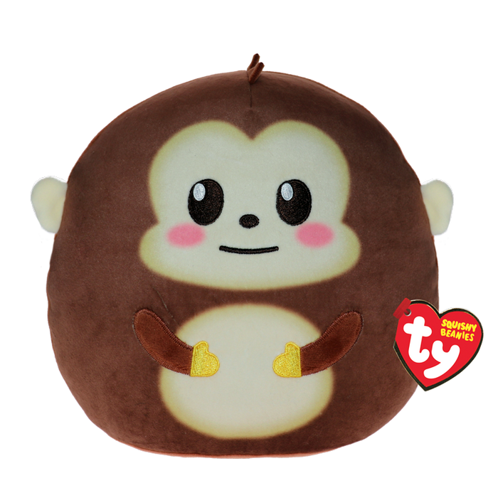 Ty Squishy Beanies 14" - Matteo the Monkey soft toy