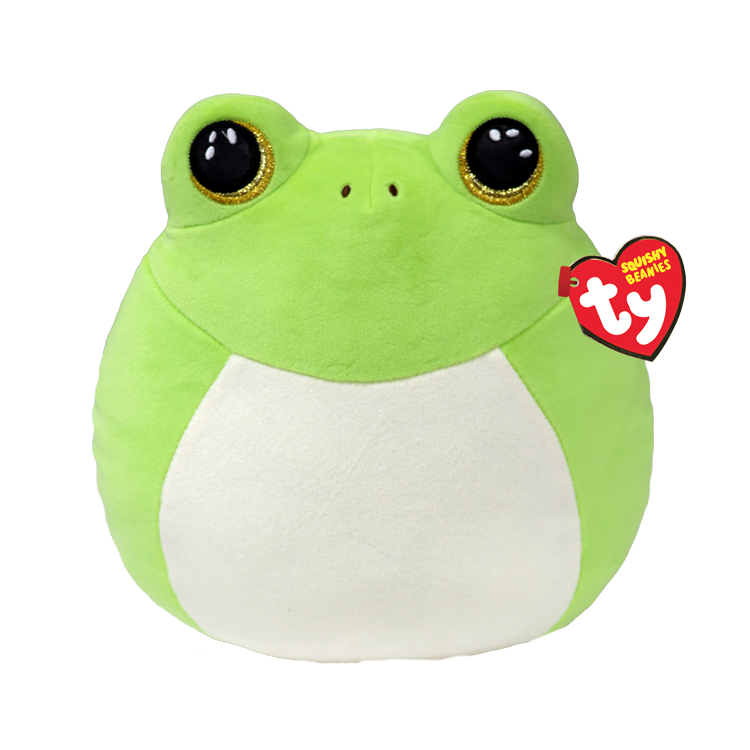 Ty Squishy Beanies 10" - Snapper the Frog