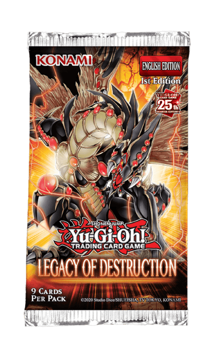 Yu-Gi-Oh! TCG Legacy of Destruction Booster Pack