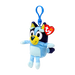 Ty Key Clip - Bluey soft toy - left side