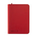 9-Pocket Exo-Tec Zip Binder - Fire Red