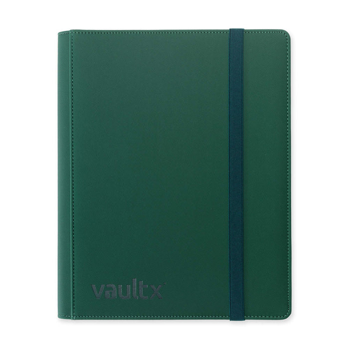 9-Pocket Exo-Tec Strap Binder - Forest Green