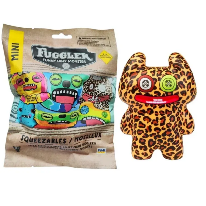 Fuggler ZURU Mini Squeezables Soft Rising Stress Relief Foam Fugglers Assortment