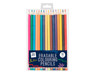 Erasable Colouring Pencils 16pk