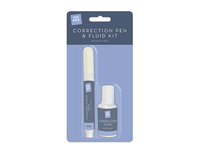 Correction Pen & Fluid Kit